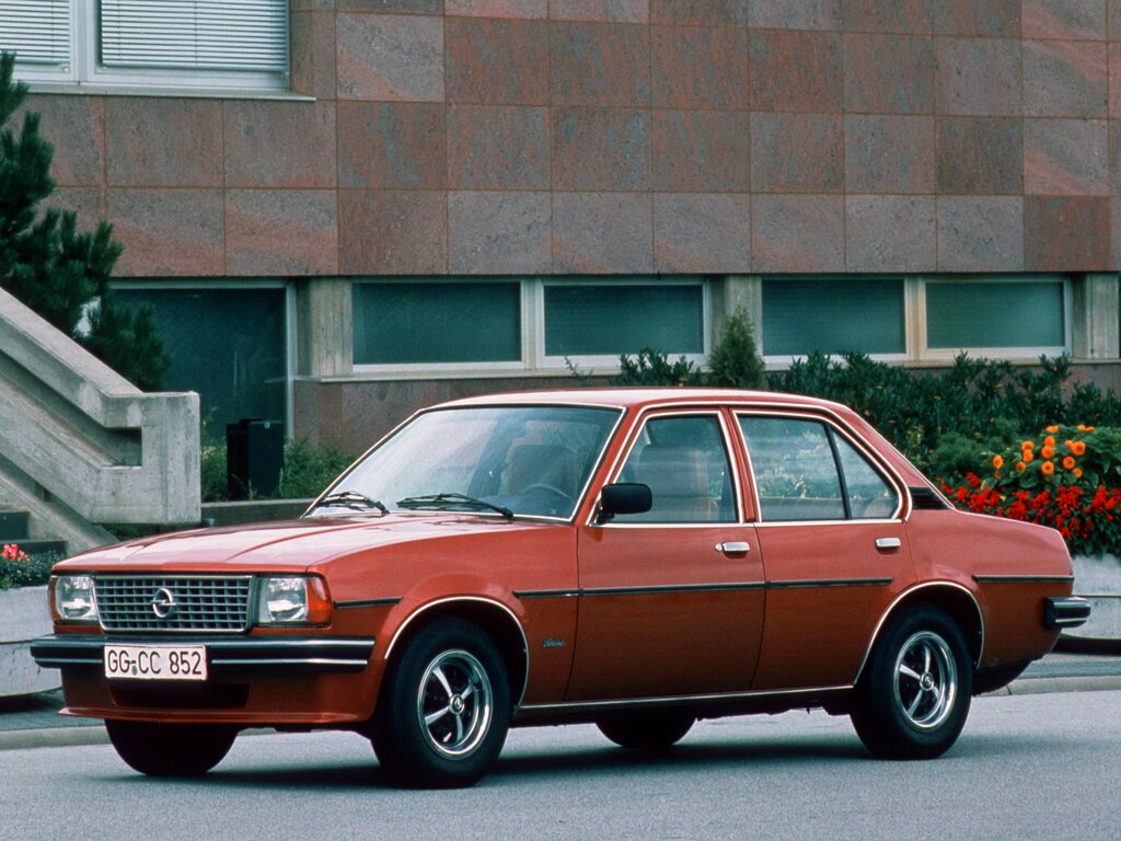 Opel Ascona 2 поколение, рестайлинг, седан (09.1979 - 08.1981)